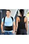 New Generation Women's Men's Erect Posture Corset Double Underwire Waist Back Corset Unisex Black - 5
