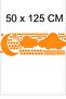 Orange Clouds and Stars Baby and Kids Room Wall Sticker Set - 2