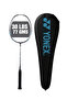 AstroxLite 47i Graphite Strung Badminton Racket | Racket Cover | 77gms | 30lbs String Tension |Black