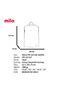 Classone Pr-Ek107 15.6" Mila Laptop Backpack, Compatible with Lenovo, Hp, Asus, Monster, Macbook, Mac Air - Green - 6