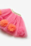 Fuchsia Pompom Detailed Girl's Skirt - Hilda - 7