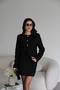 Gold Button Lined Short Jacket Mini Length Skirt Bottom Top Premium Tweed Set - 3