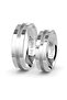 Love Me 1Pcs Gem Quality 6mm Never Tarnish White Steel Wedding Ring Lm-022W