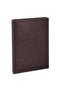 2026 New Year Leather Daily Journal Agenda Dated Lined 168 Yp. Hilton Vegan 17X24 cm Brown - 5