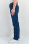 بنطلون جينز رجالي أصلي بقصّة Slim Fit وقابل للتمدد وذو ساق مستقيمة، باللون الأزرق - 4