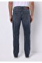 Straight Fit Men's Indigo Jean Trousers - 2