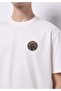 Comfort Fit Round Neck Plain Men's White Short Sleeve T-Shirt - 4