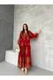 Hijab New Season Tac Pattern Summer Viscose Dress - 3