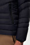 Slim Fit Navy Blue Coat - 7