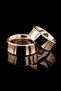 Love Me Brand 8mm Guaranteed Tamtur Stone Rose Color 1St Quality Steel Wedding Ring Lm-014R - 2