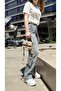 Women's Gold Buckle Accessory Detailed Leather Hand and Shoulder Bag