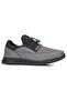 Jack Lion Unisex Lightweight Soft Sole Laceless Daily Walking Sneaker Shoes -05 Model Smoked Black - 2