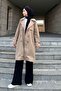 Classic Belted Trench Mink Color
