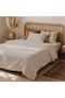 3 Piece Fabric Ruffled Single Duvet Cover Set with Elasticized Sheets - 5