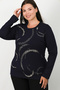 Printed Combed Cotton Blouse - 3