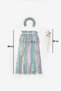 Multicolored Star Printed Cloak and Crown Set for Girls - 5