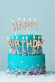 Rose Happy Birthday Candle Set