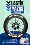 Motorcycle and Automobile Vehicle 3D Auto Tire Lettering Sticker Emblem Set – 8 Pieces Bghslstk013