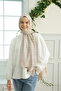 Mink Chain Patterned Princess Shawl - 3