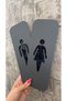 Black Cool Series Wc Self-Adhesive Orientation Set