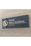 Self-Adhesive Glossy Anthracite Authorized External No Entry Warning Sign