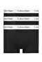 Men's Brand Logo Elastic Band Black Boxer Suitable for Daily Use U2664G 001