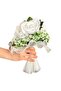 White Rose Bouquet Bridal Flower - 5