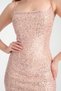 Rochie de seara midi cu paiete - 6