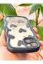 iPhone 14 Plus/15 Plus Case Mirrored Heart Pattern Soft Edge Silicone with Camera Protection - 8
