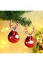 3 Pieces Rhine Deer New Year Ornament Party Birthday Ornaments