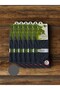 6 Pack Premium Men's Summer Thin Bamboo Socks 41-45 - 2