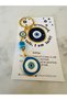 Evil Eye Beaded Keychain - 6