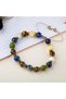 Men's Student Natural Stone Bracelet-Sodalite-Calcite-Tiger Eye-Havlite-Jade-Smoky K-Lapis-Hematite - 6