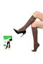 70 Denye Mus Knee Socks Women 3 Pieces - 86 Mink - 2