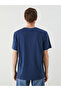 Nevavm Oval Collar Printed Combed Cotton Men's T-Shirt - 4