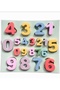 Numbers Figures 1.8cm and 3.2cm Numbers Set Silicone Mold K-1425, Stone Powder Soap Plaster Candle Mold - 7