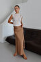 Sleeveless Gathered Detailed Sandy Women's Blouse 3086 - 6