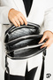 Original Women's New Season 5 Compartment Luxury Soft Leather Adjustable Cross Column Strap Shoulder Bag - 5