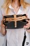 Original Women's New Season 4 Compartment Luxury Soft Leather Lock Detailed Cross Column Strap Shoulder Bag - 8