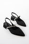 Stone Detailed Heeled Satin Evening Dress Shoes (3cm) for Night & Prom & Graduation - 2
