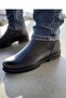 Genuine Leather Fur Thermo Sole Boots Non-Slip Keeps Warm Water Resistant Ata Boots - 2