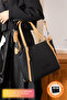 Original Women's New Season 3 Compartment Luxury Soft Leather Adjustable Cross Column Strap Shoulder Bag