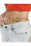 Square Gold Buckle Chain Belt Women's Belt Dress Belt Shirt Belt Coat Belt Trouser Belt - 4