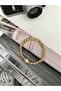 Jewelry Model Medium Cylinder Stone Thick Albanian Chain Bracelet - 4