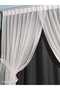 Bow Tie Pleated Decorative Double Breasted Curtain Kitchen (Special Design.) - 6