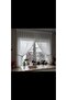 Bow Tie Pleated Decorative Double Breasted Curtain Kitchen (Special Design.)
