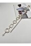 Silver Buckle Chain Belt Dress Belt Shirt Belt Coat Belt - 6