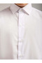 Boy's Solid Color White - Black Long Sleeve Shirt - 5