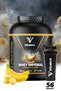 Whey Protein Banana 2128g |   27g Protein, 9g Bcaa, 7.5g Glutamine - 2