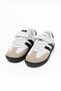 Daily White Black Unisex Kids Sneaker Lace-Up Lightweight Flexible Non-Slip Sole Shoes 105 - 7